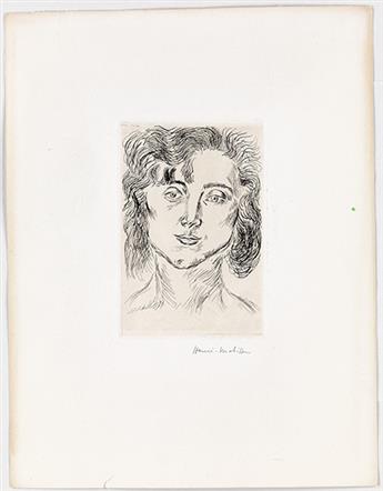 HENRI MATISSE Mlle. M. M.